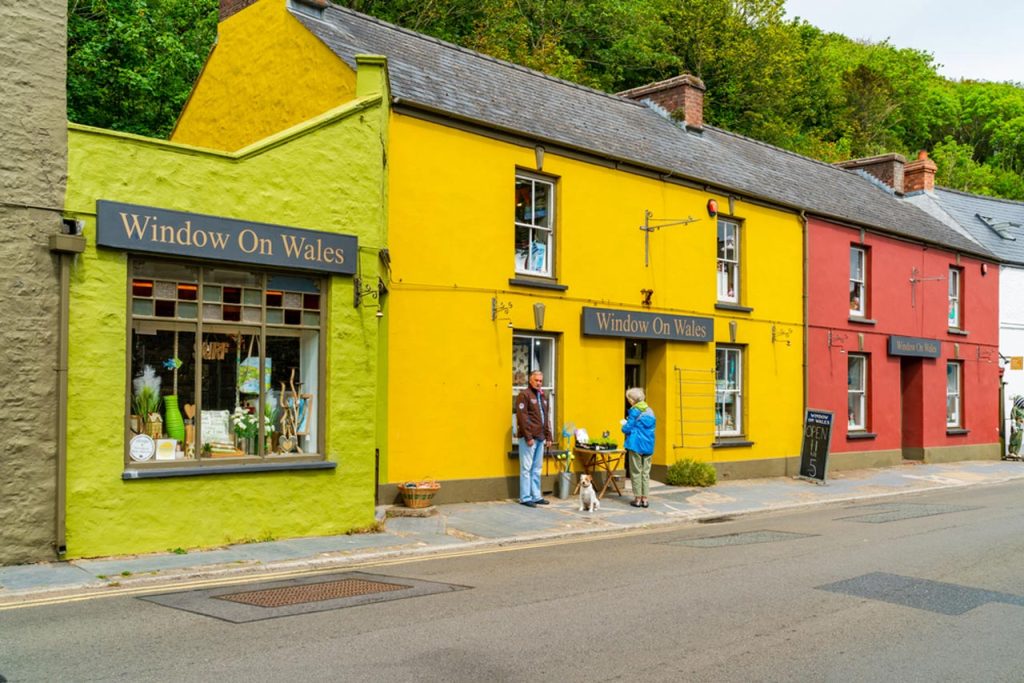 unhurried, characterful Shops